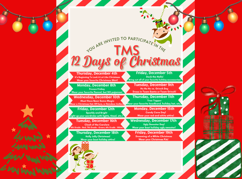 TMS 12 Days of Christmas