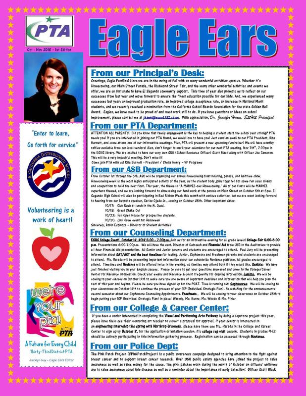 Eagle Ears - Oct-Nov Edition Featured Photo