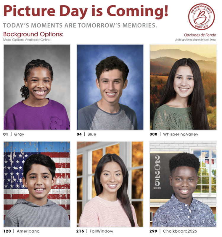 Make-up Picture Day Thursday 10/30 Featured Photo