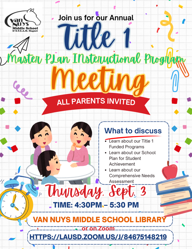 Title 1 Annual Meeting vnms
