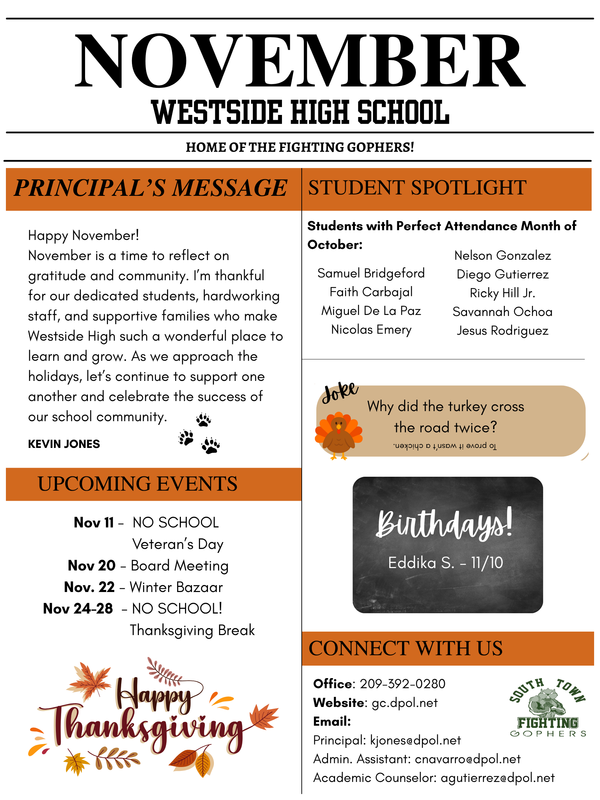 November Newsletter Featured Photo