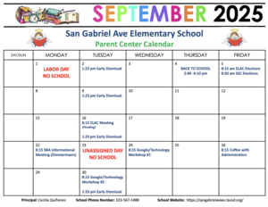 September 2025 Calendar