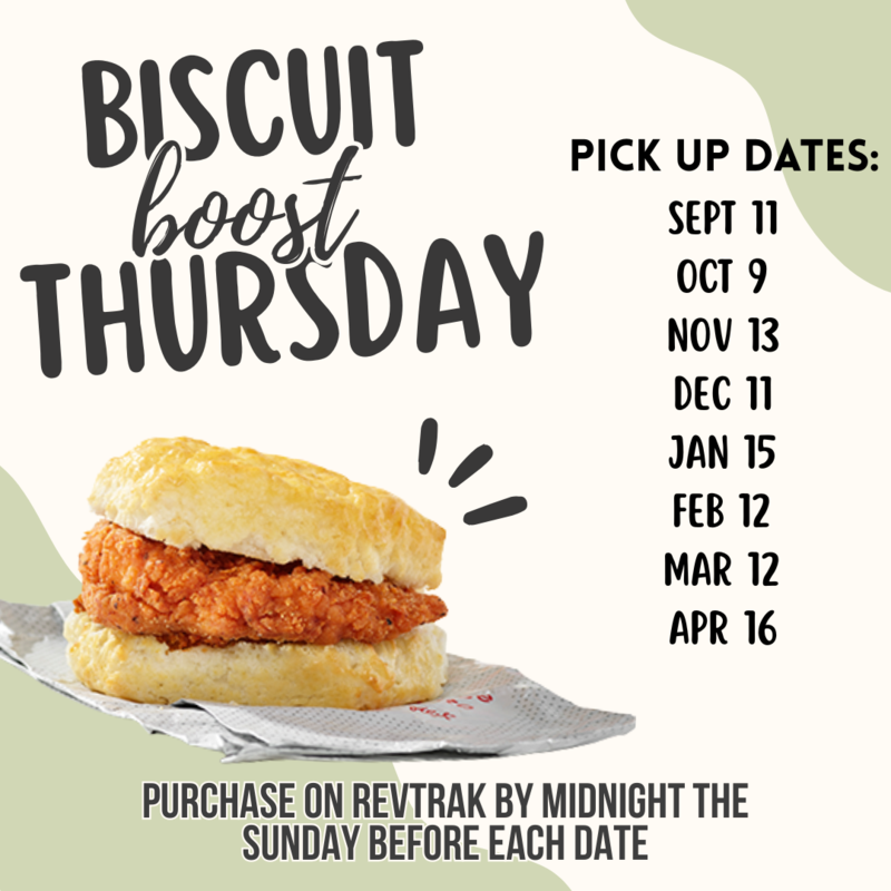 Biscuit Boost Thursdays!