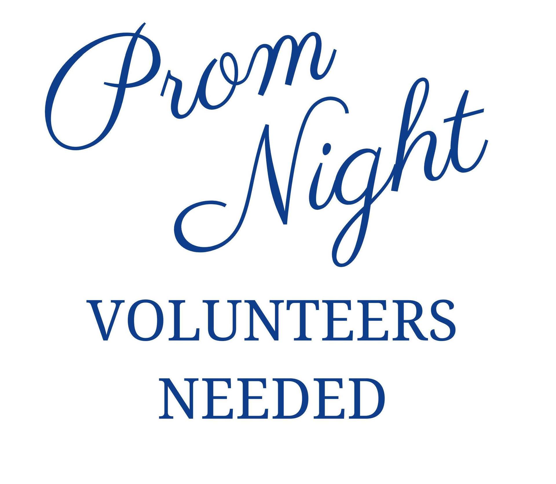 Prom Volunteers