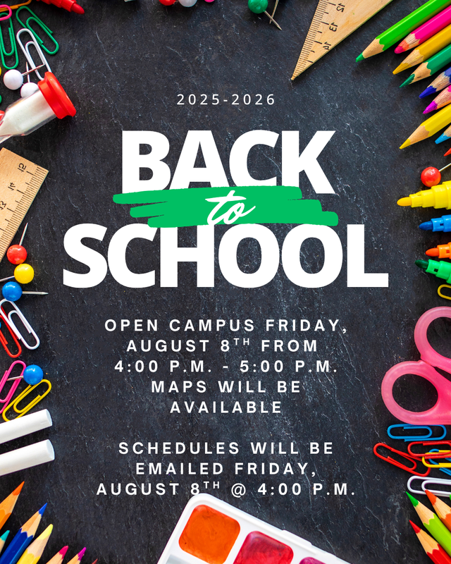 Picture of Flyer promoting campus visit information