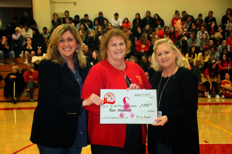 Rosary donates $4,000 to the Virginia K. Crosson Cancer Center Featured Photo