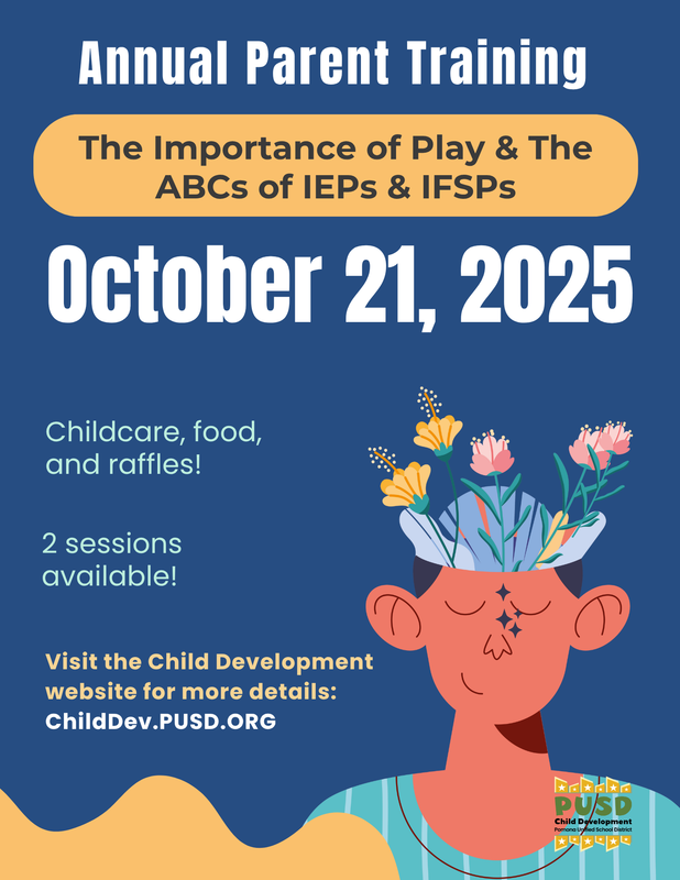 annual parent training short announcement
