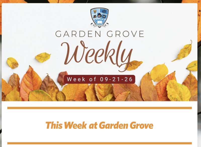 GG Weekly 9.21.26