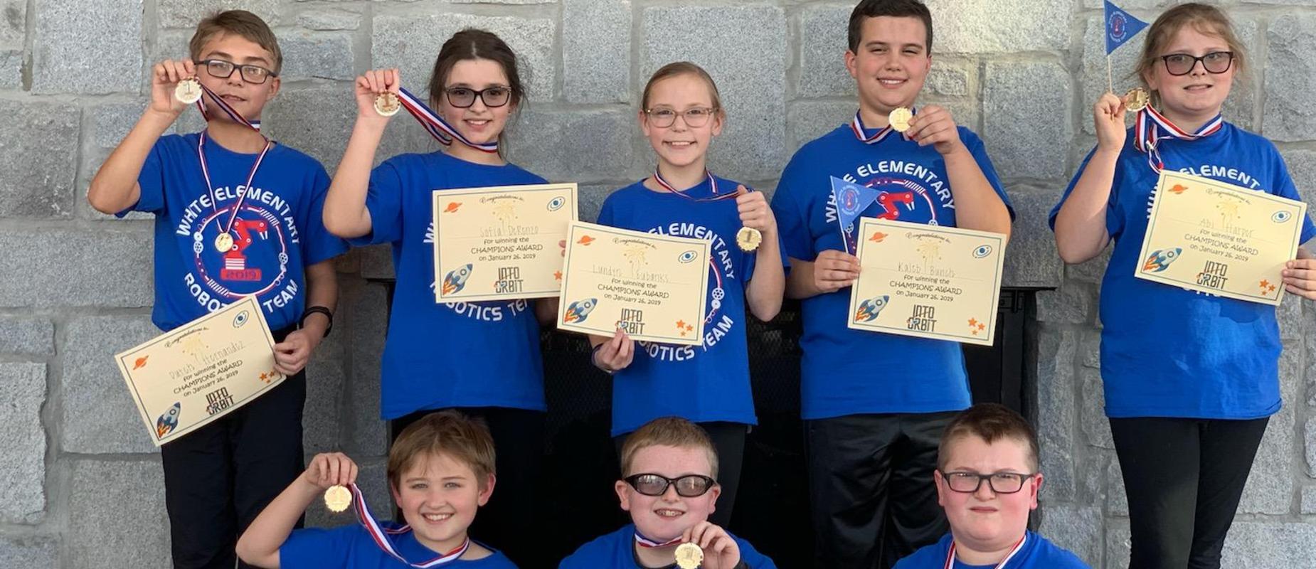 WES Named Robotics Tournament Winners