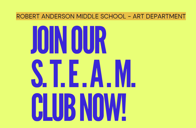 join our S.T.E.A.M. club