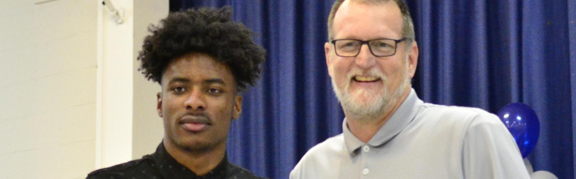 M.V.P. Award Winner Terron Brown