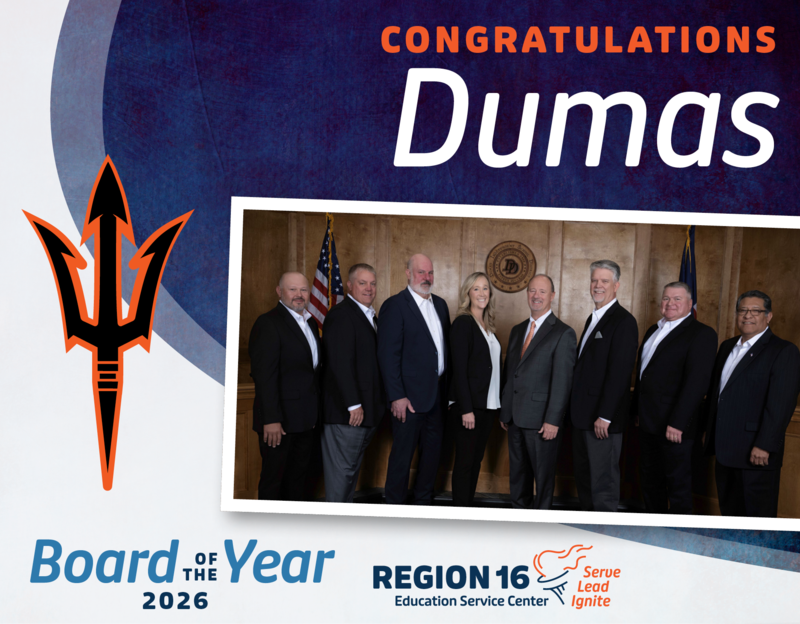 School Board of the Year - Dumas ISD