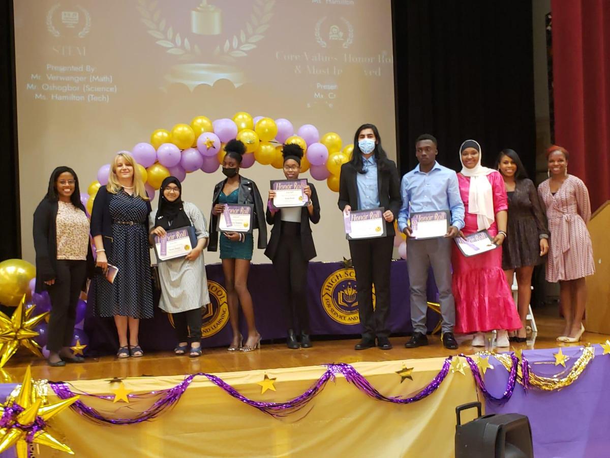 Rising Stars Award Ceremony High School for Service & Learning