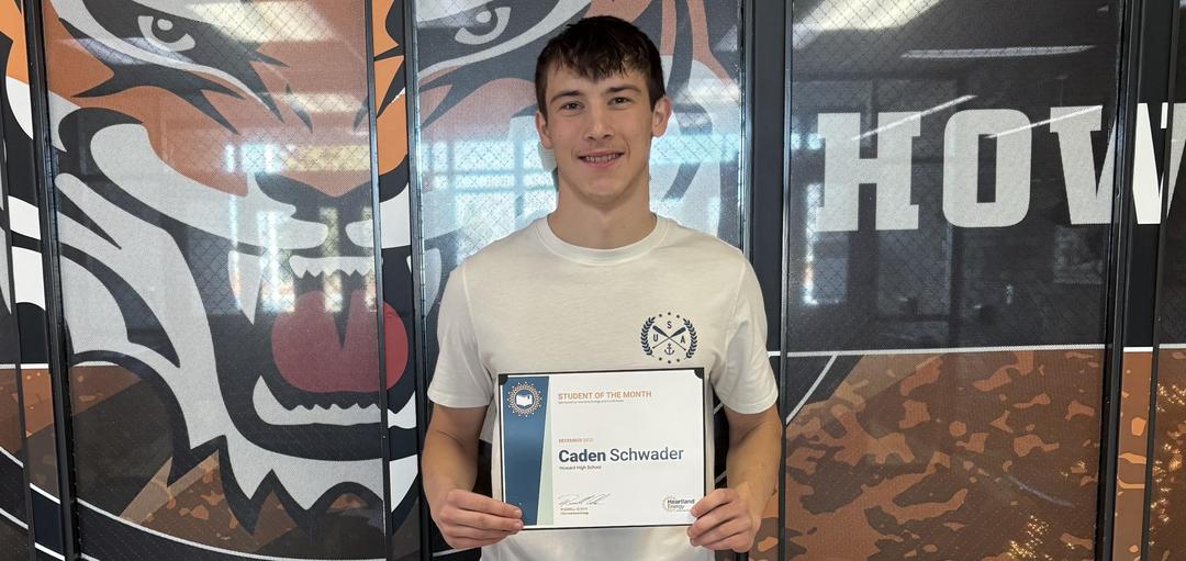 Heartland Student of the Month! Congratulations!