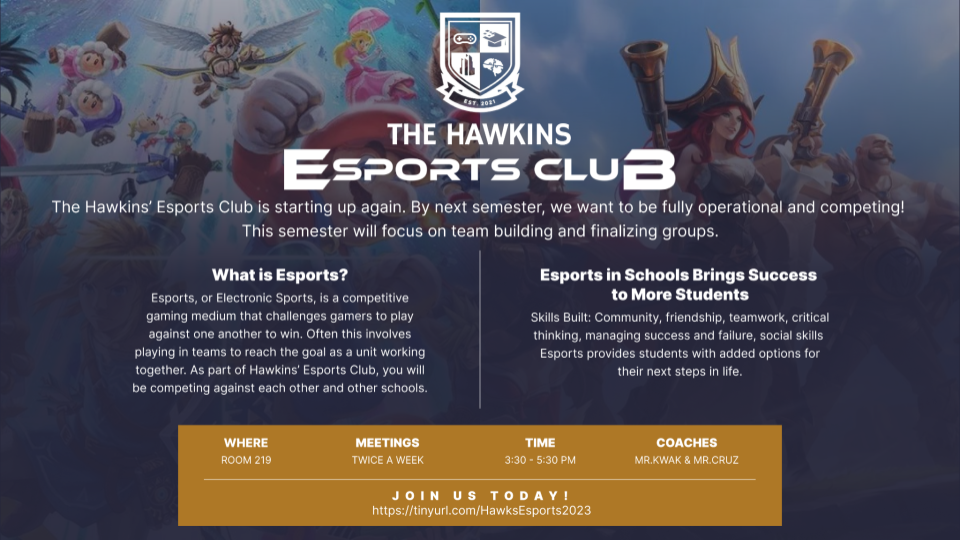 Esports Meeting Times
