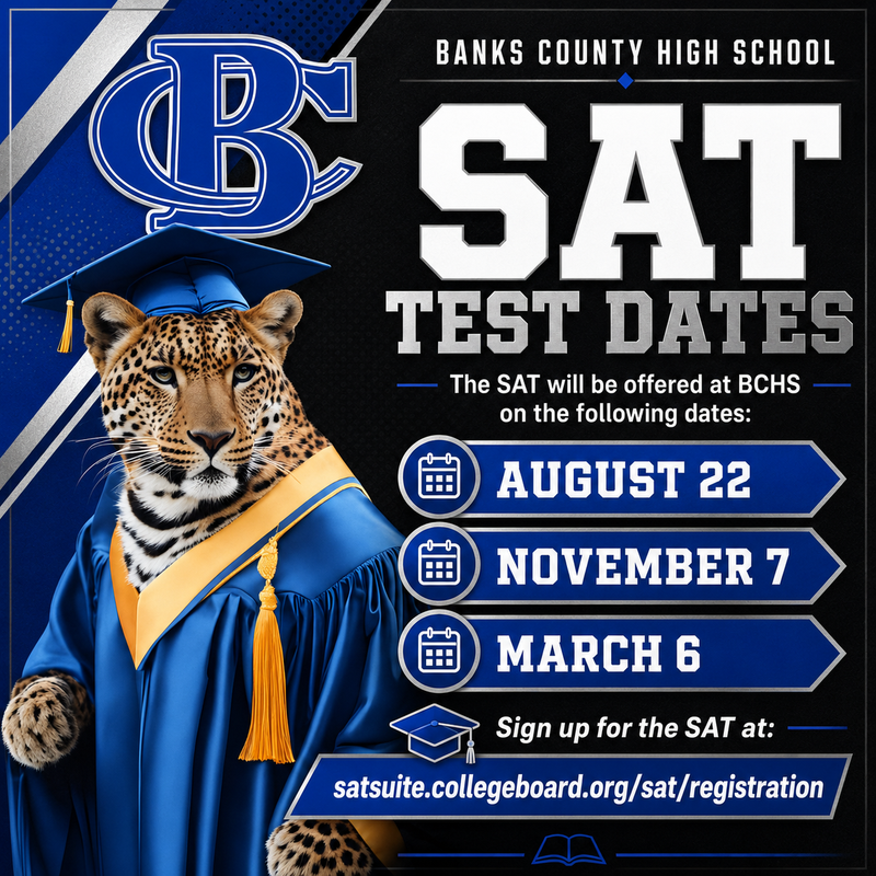 BCHS SAT Testing Dates