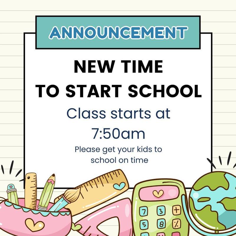 New Time to Start School for Elementary Thumbnail Image
