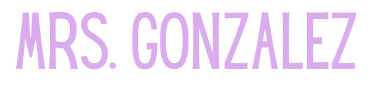 mrs. gonzalez