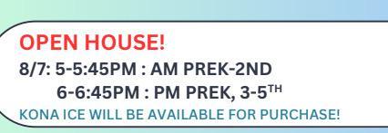 Kona Ice will be at Open House!