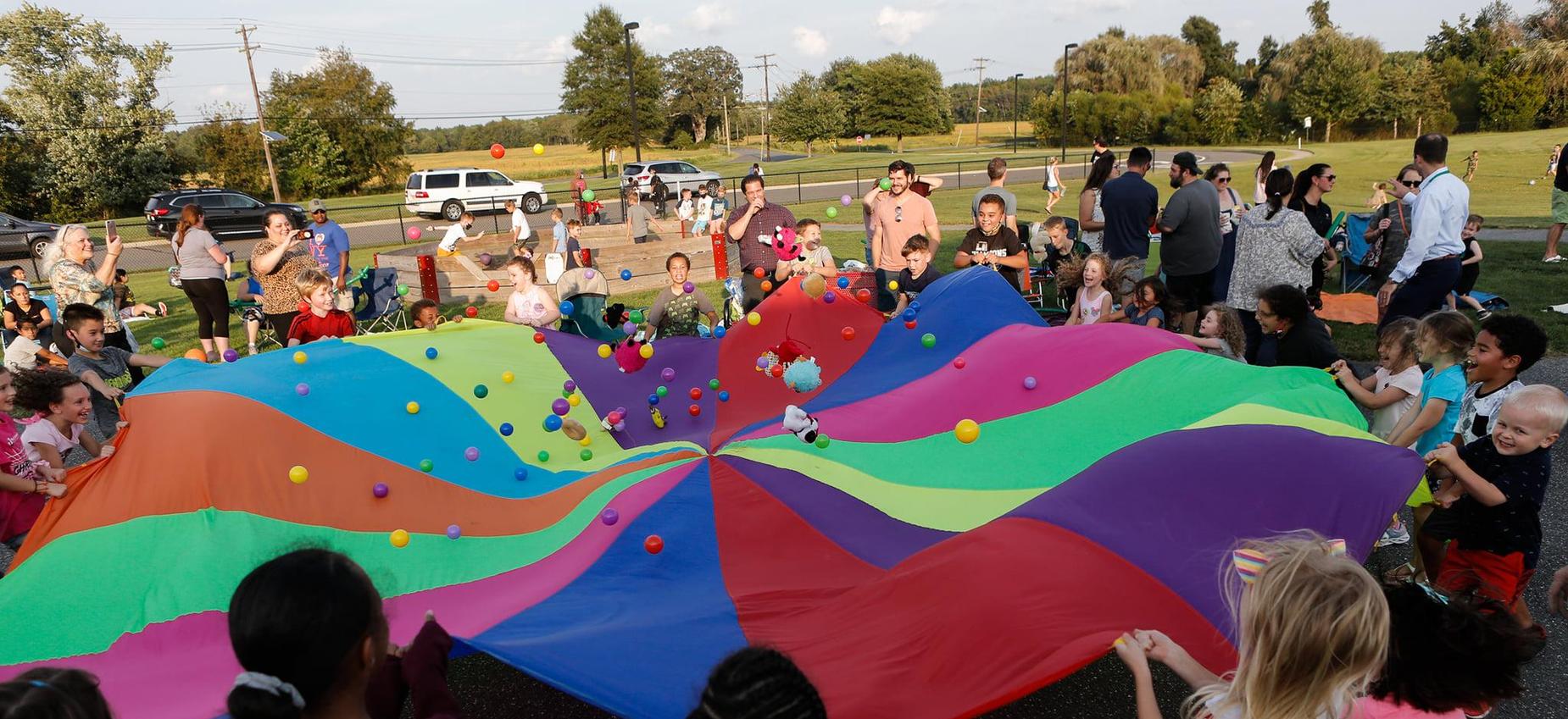 parachute game