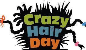 Don't forget CRAZY HAIR DAY Friday the 23rd**** No se olviden del Dia del pelo loco el viernes 23 Thumbnail Image