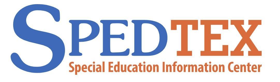 Sped Tex website logo