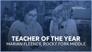 Meet Marian Fleener, RCS 6-8 Teacher of the Year