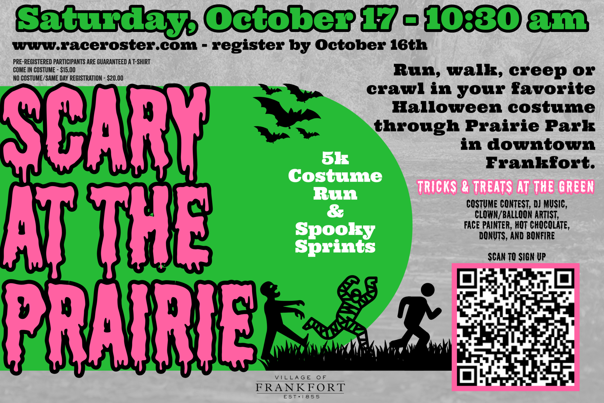 Scary at the prairie 5k