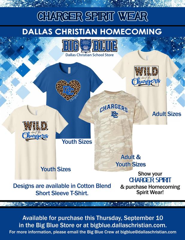 Wild About the Chargers - Homecoming Spirit Wear Featured Photo