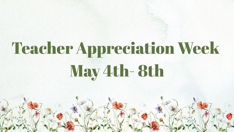 white background with flowers along the bottom