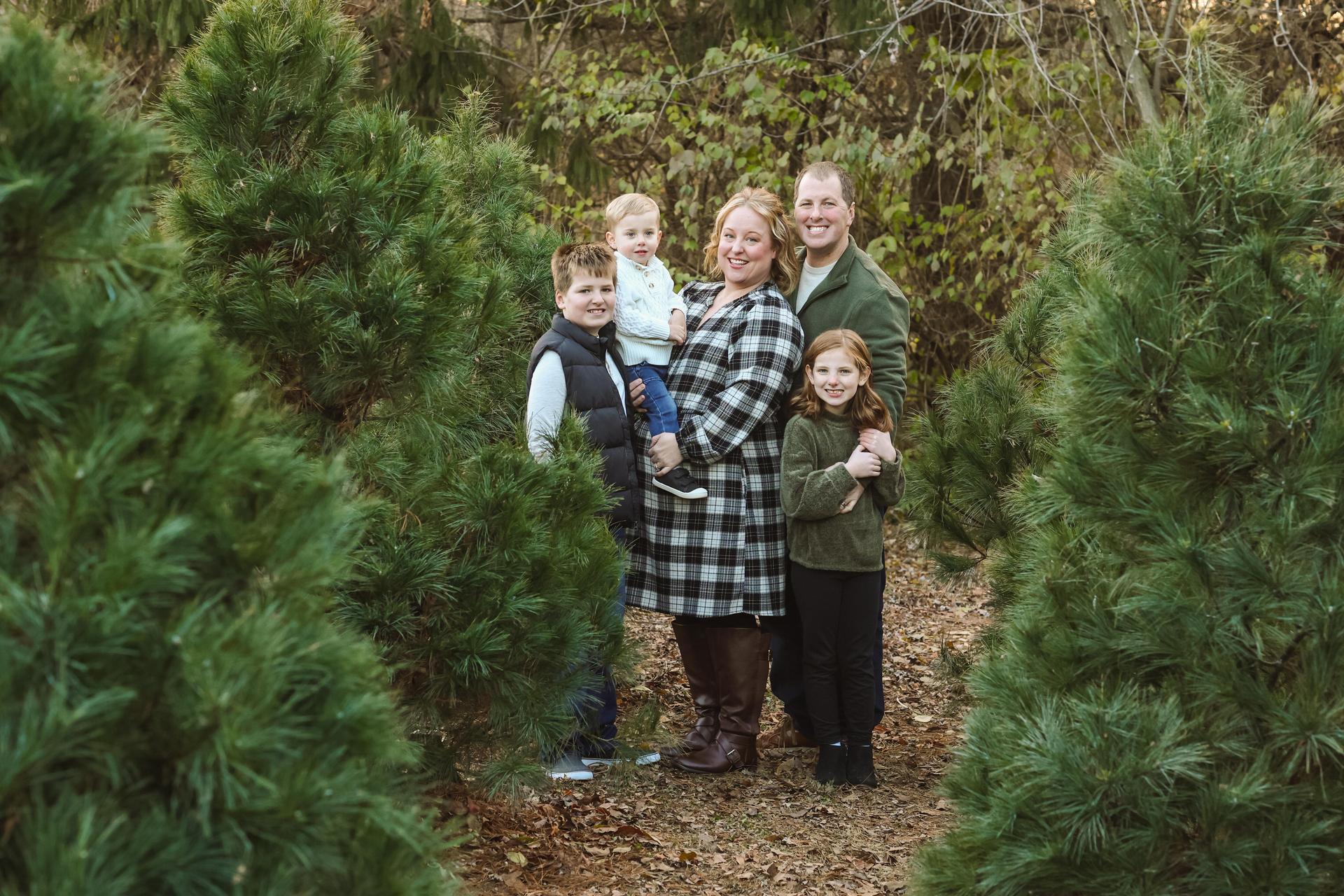 Mrs. Rowe and her family!