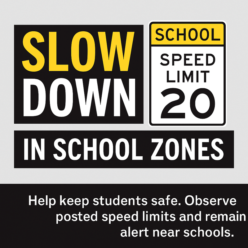 School Zone Safety Awareness Thumbnail Image