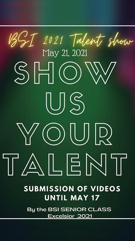 BSI Virtual Talent Show 2021 Featured Photo