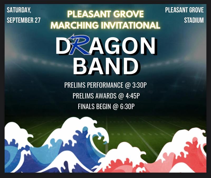 Redwater Dragon Band competes Saturday, 9/27