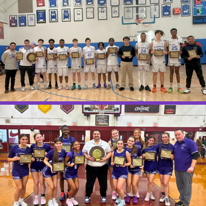 Basketball Championships for Boys JV and Girls Varsity