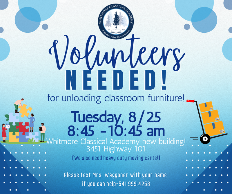 volunteers needed