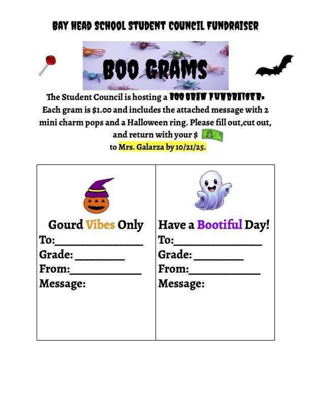 Boo Gram Form