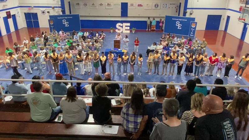 Southeast High School Class of 2026 Awards Day Beta Club Honorees