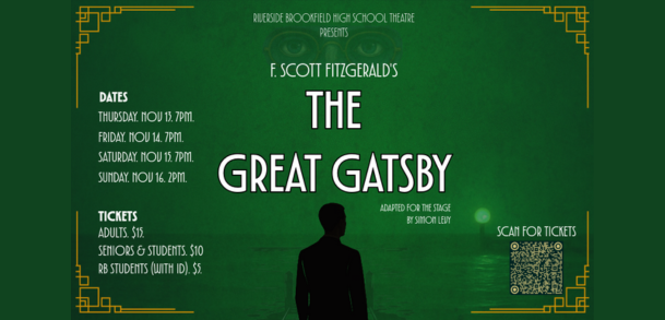 Hãy đến xem vở kịch mùa thu năm 2025, The Great Gatsby! Từ ngày 13 đến 16 tháng 11