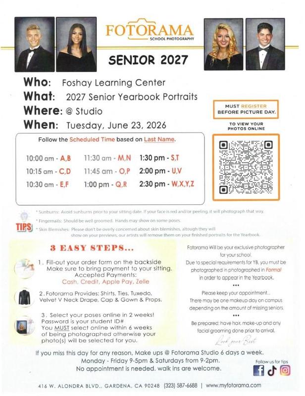 Attention Juniors - Class of 2027 - Senior Portrait Kick-Off Date Featured Photo