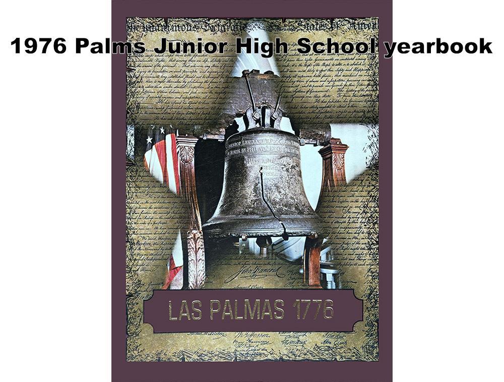 Palms 1976 yearbook