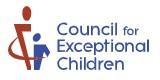 Council for Exceptional Children (CEC) logo & link