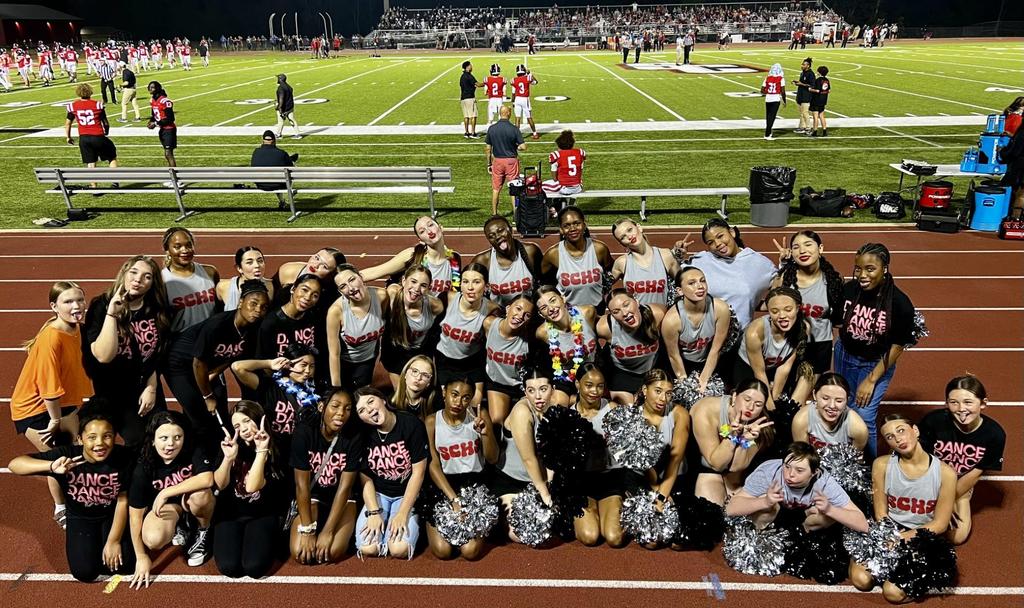 Supporting Our BIGS at their 1st home football game!