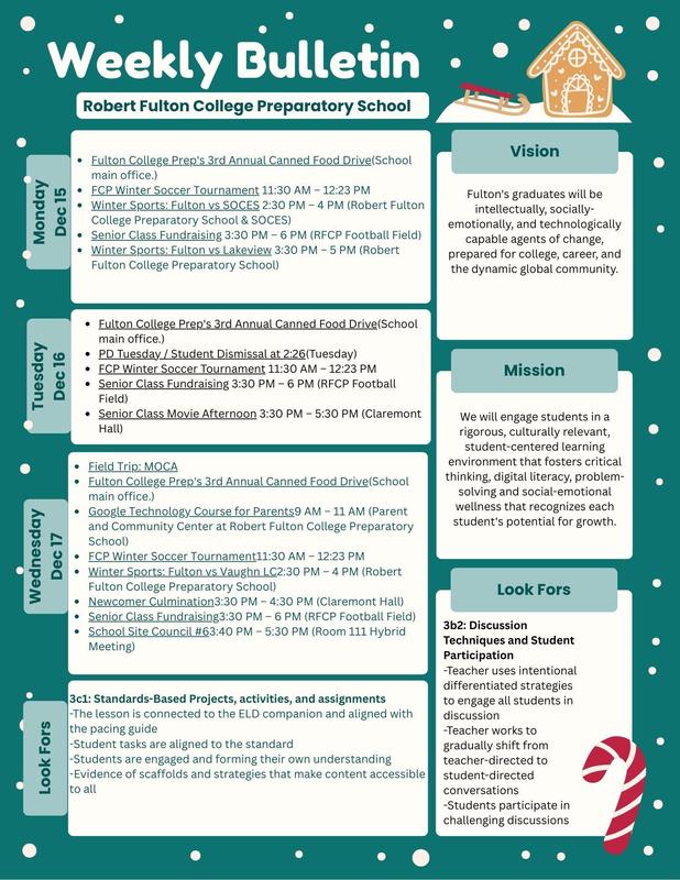 Weekly Bulletin