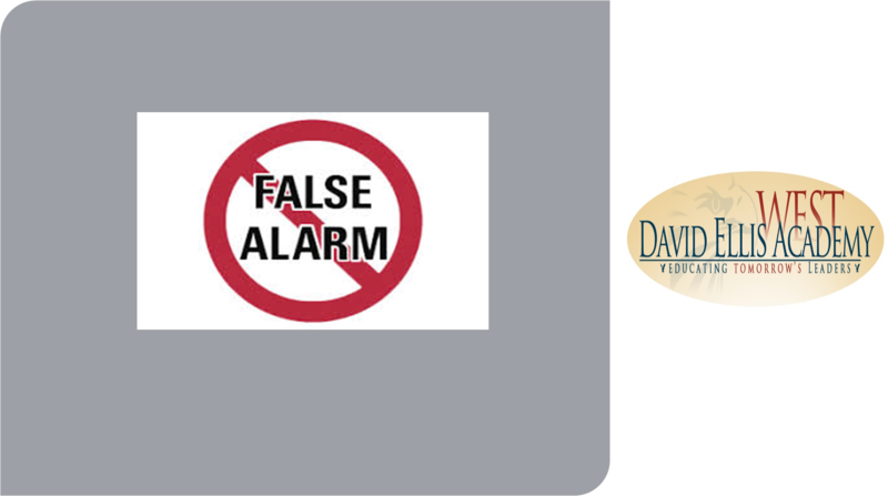 false alarm