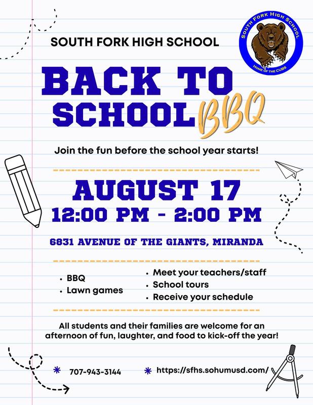 Back to School BBQ Flyer