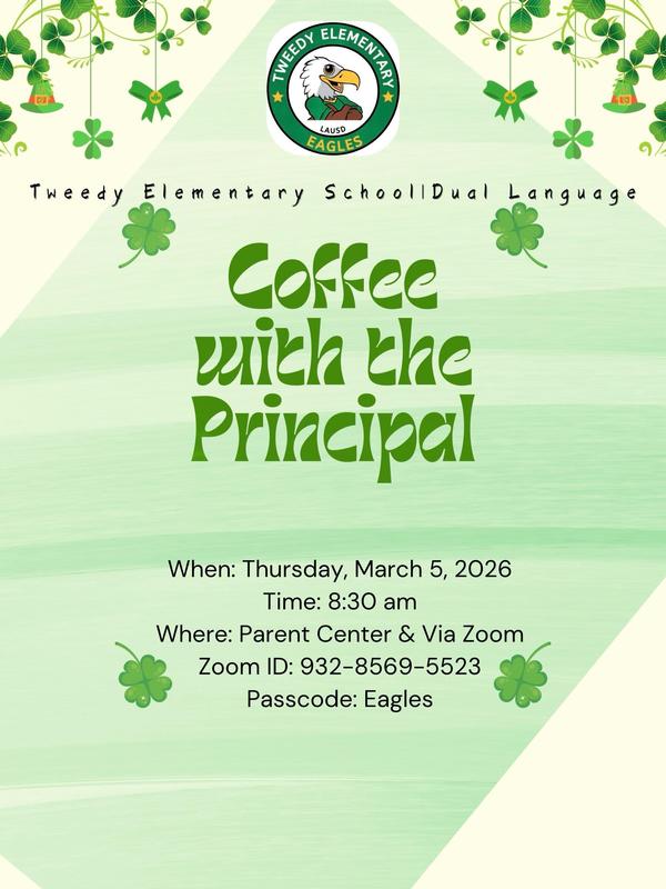 Coffee with the Principal