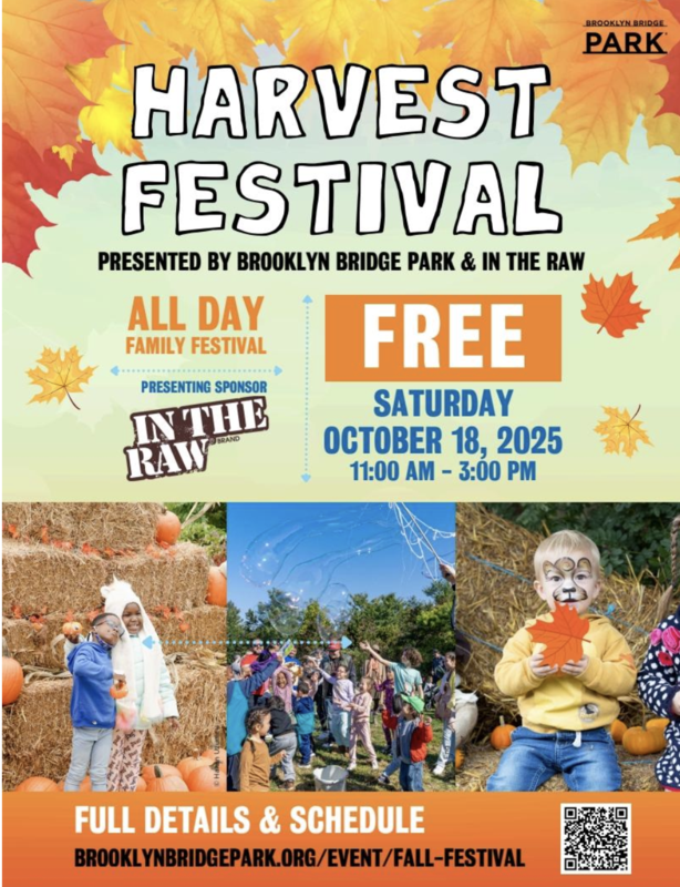 fall leaves, hay, children, pumpkins