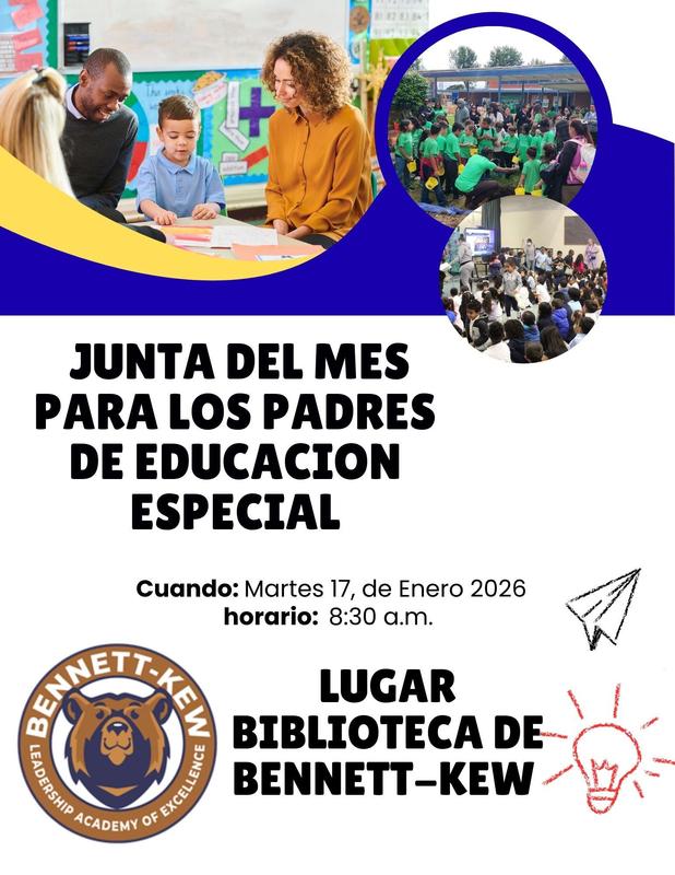 Junta de padres de Educacion Especial