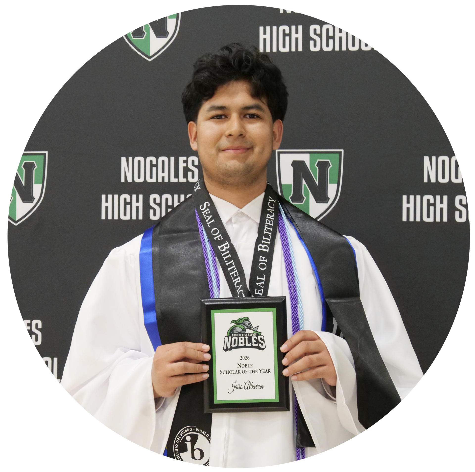 Northam graduated from Nogales High School